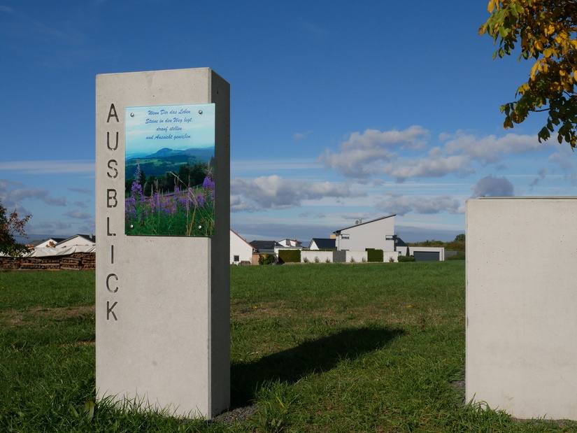 Besinnungsweg - Ausblick